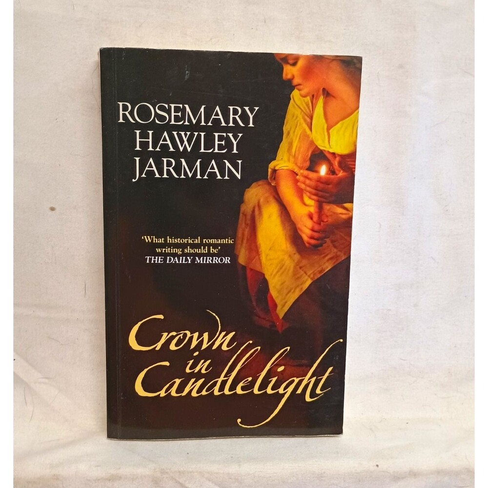 Crown in Candlelight Rosemary Hawley Jarman Tudor Historical Romance Paperback